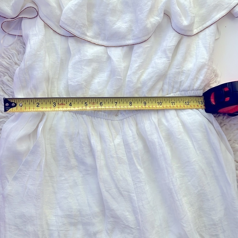 Beautiful Thalia Sodi White off Shoulder Pant Suit! - Picture 9 of 11